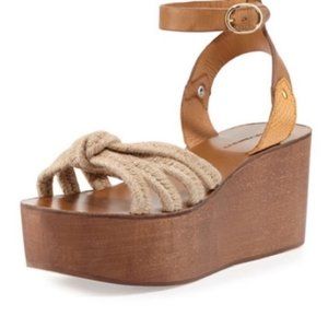 Isabel Marant Etoile Wood Platform Sandals